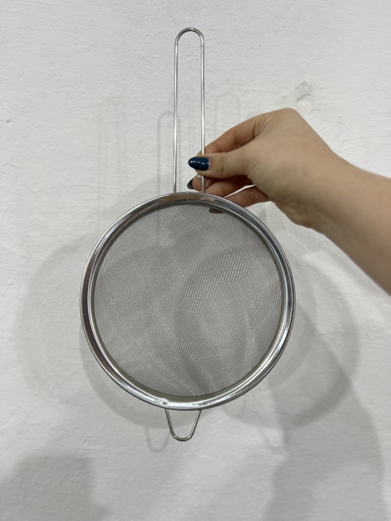 Colador de malla acero 20cm
