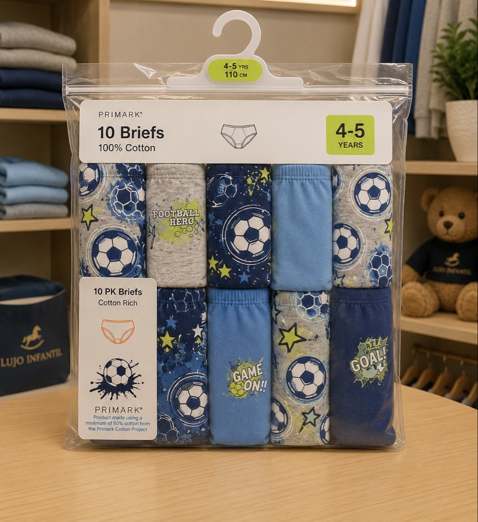 Calzoncillos estampado de balones
