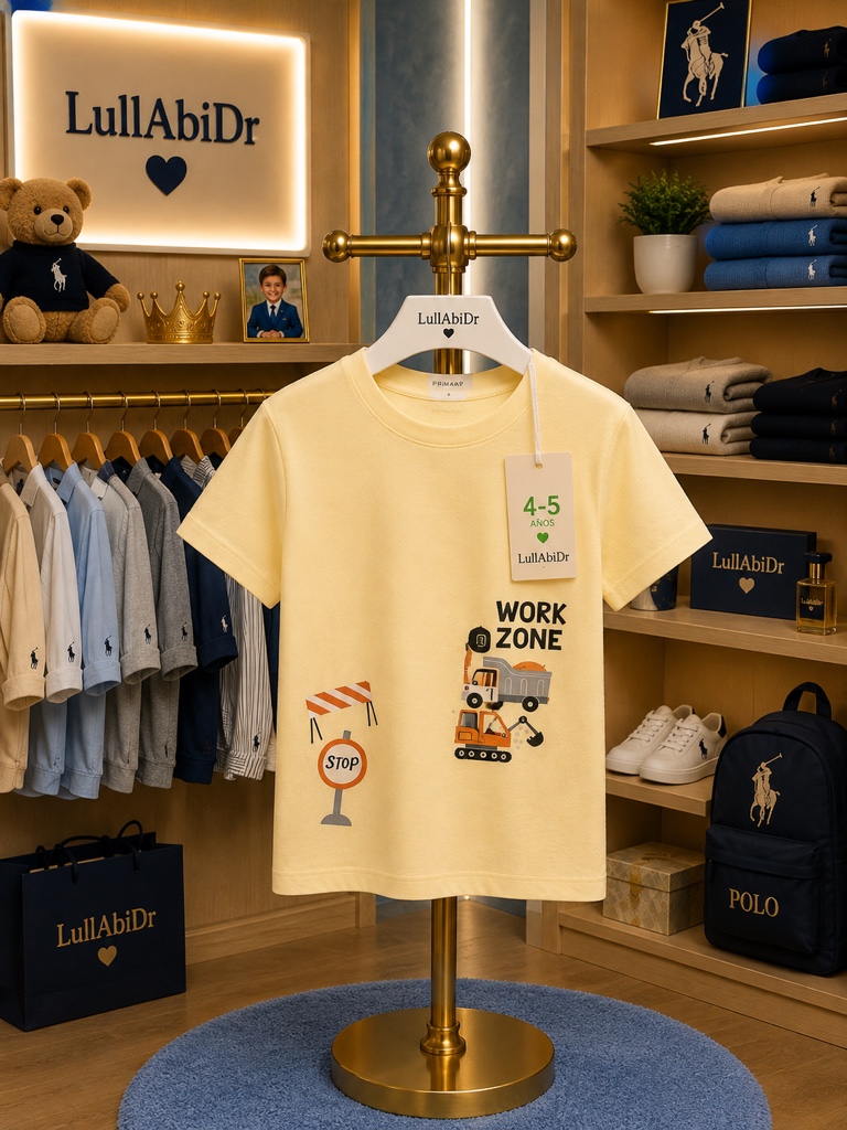 Camiseta amarilla