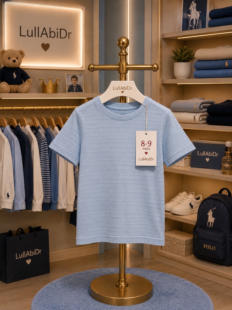Camiseta azul