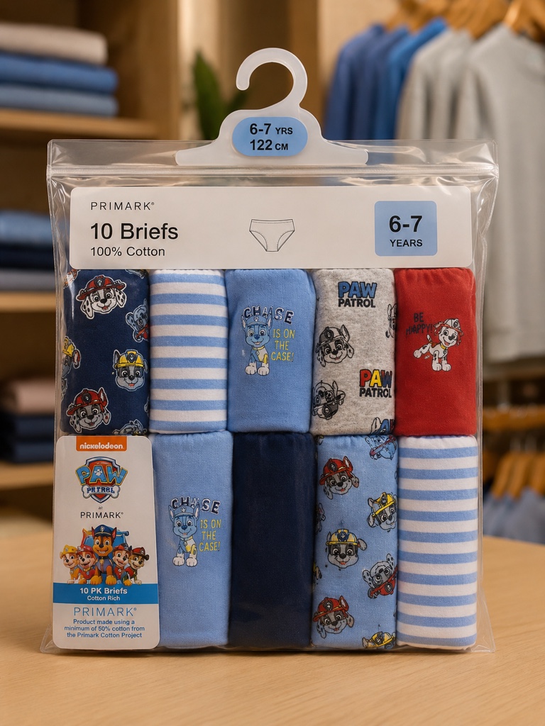 Calzoncillos Paw Patrol surtidos
