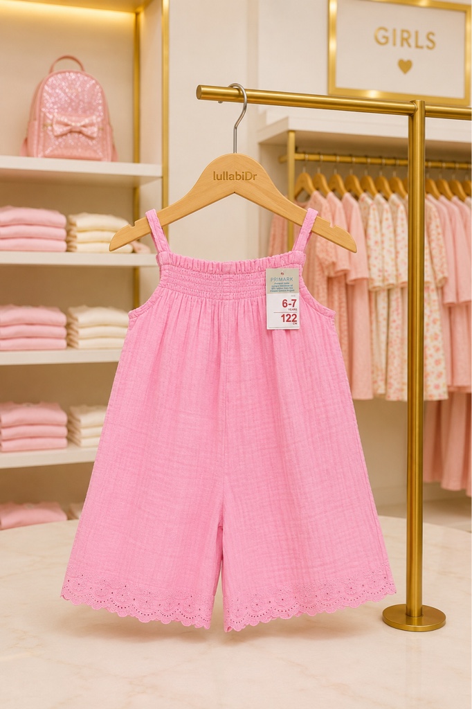 Enterizo rosado niña