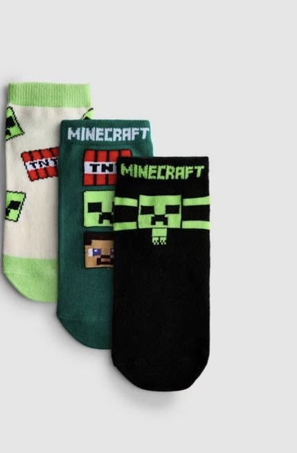 Minecraft medias verdes pack x3