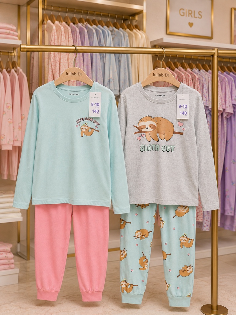 Pijama niña X2 Und