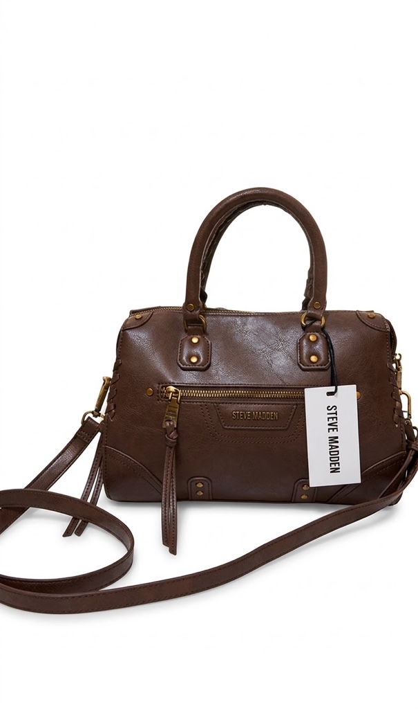 Bolso Steve Madden color cafe