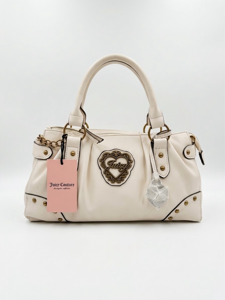 Juicy Couture bolsa color hueso
