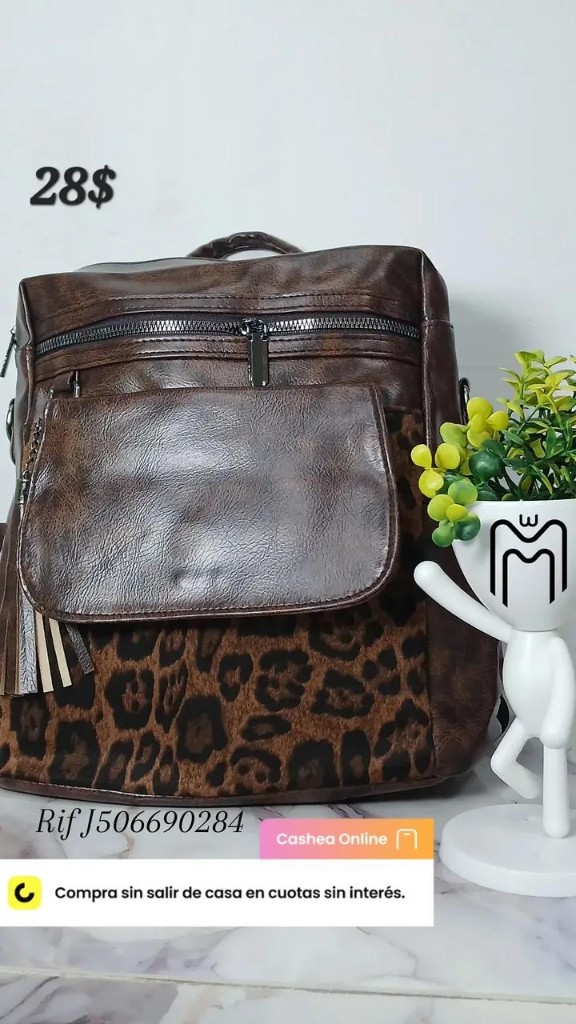 Morral animal print