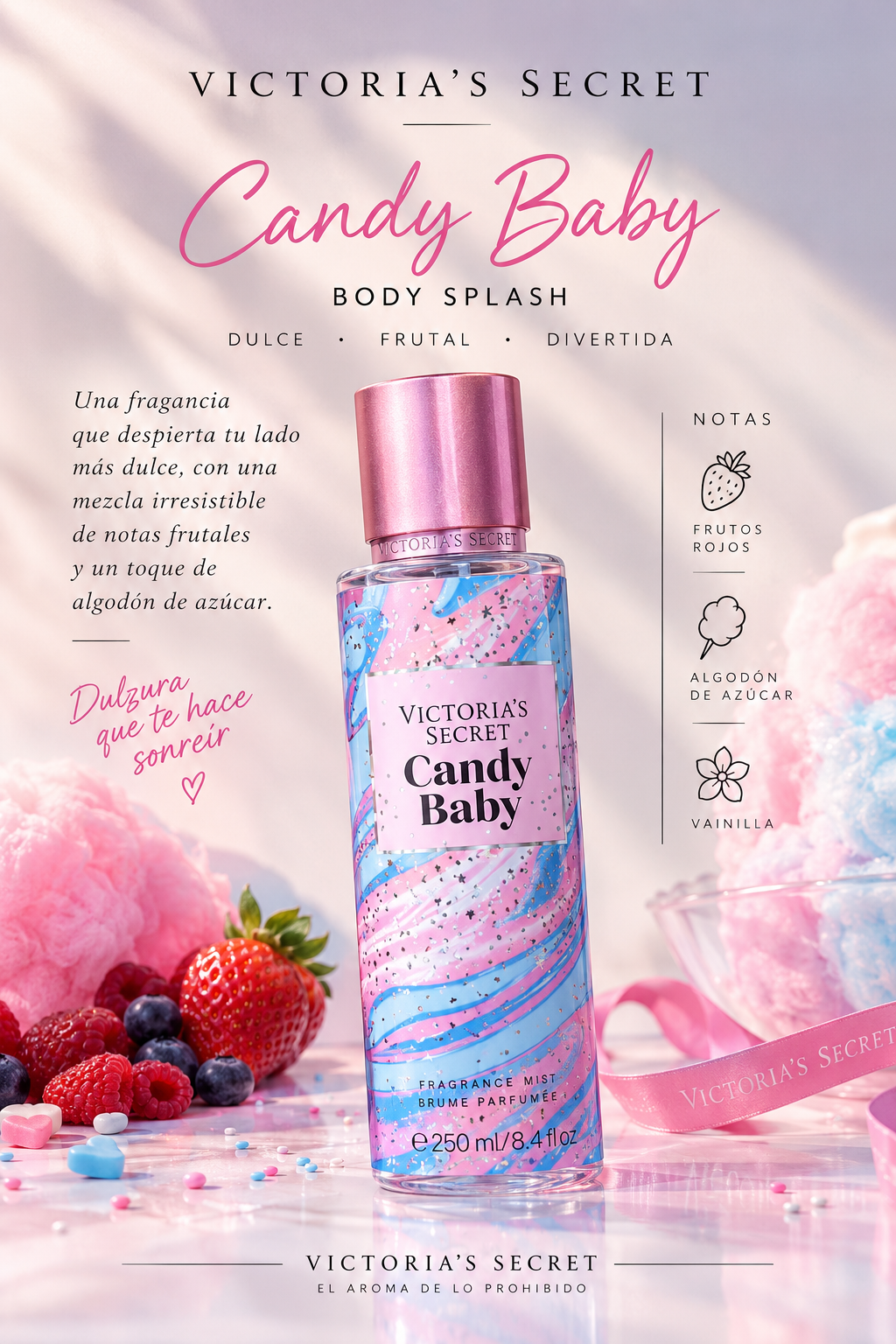 Victoria's Secret Candy Baby Body Splash 250 ml