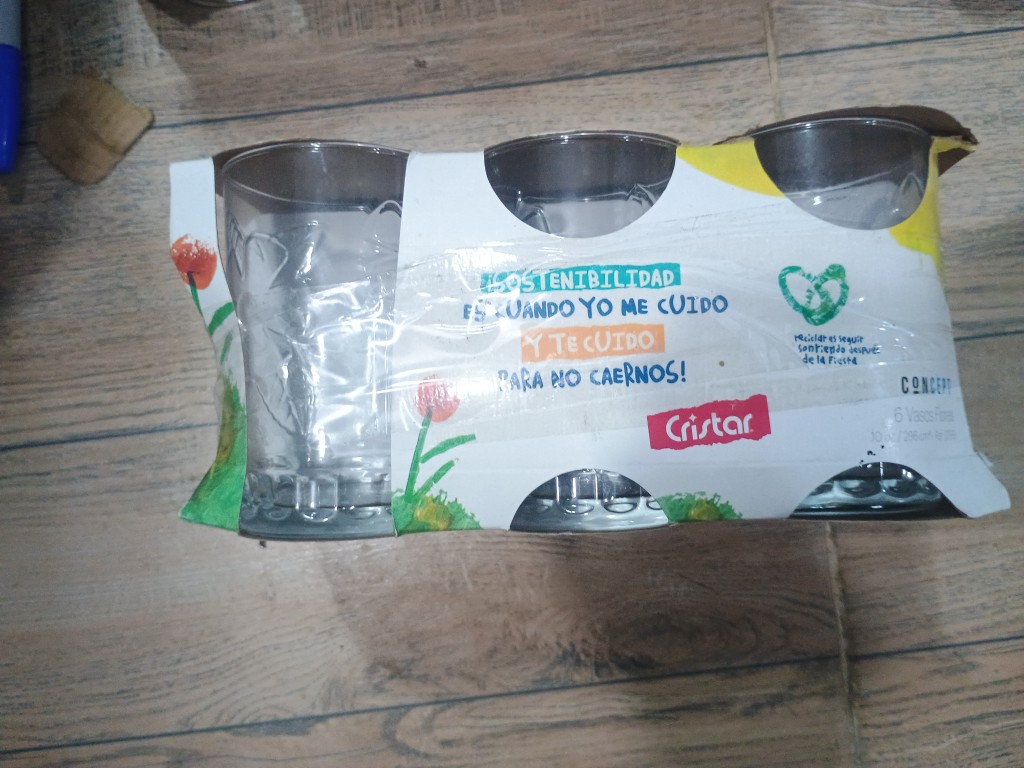 JUEGO DE VASOS X6 PQ