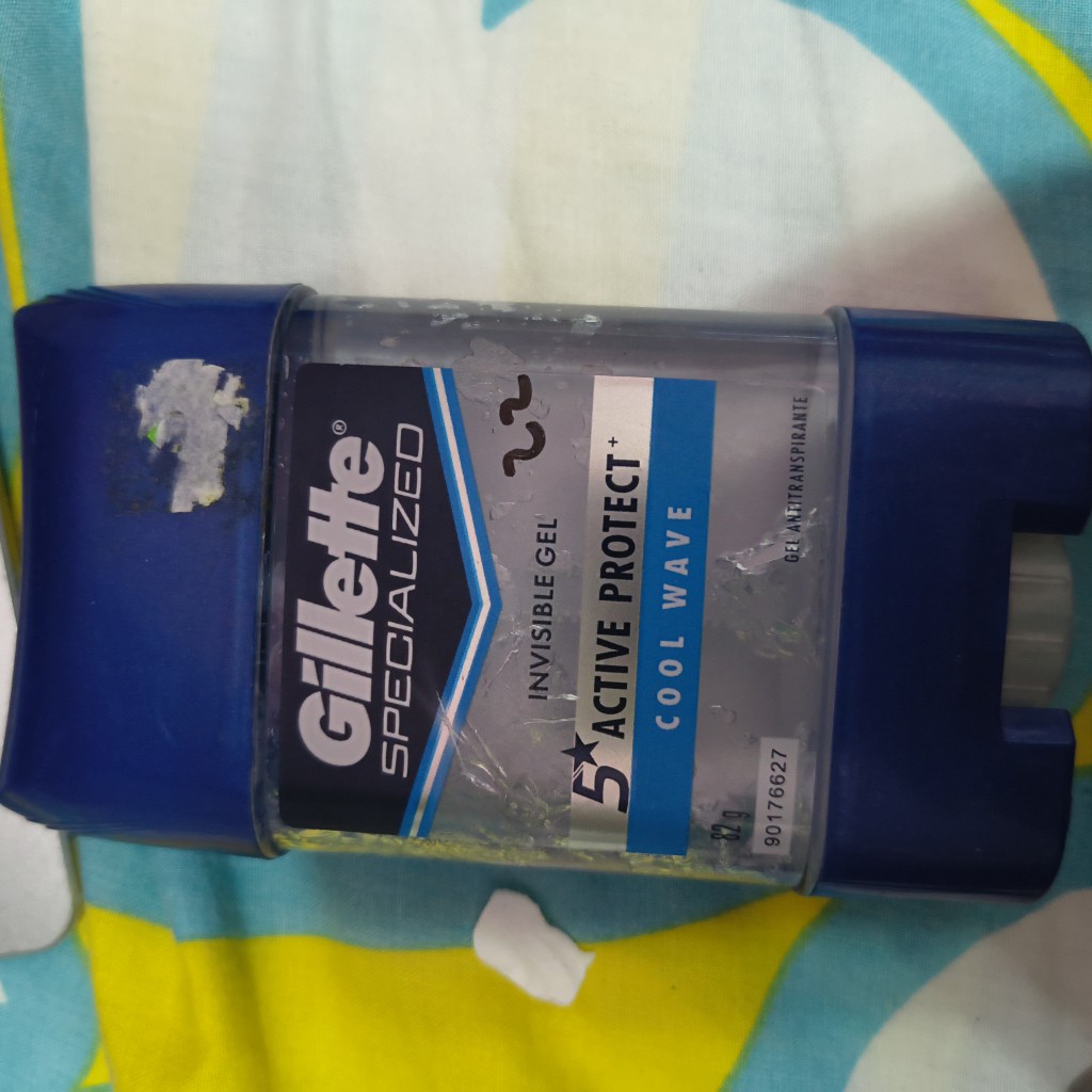 Gillette Specialized gel azul pqñ