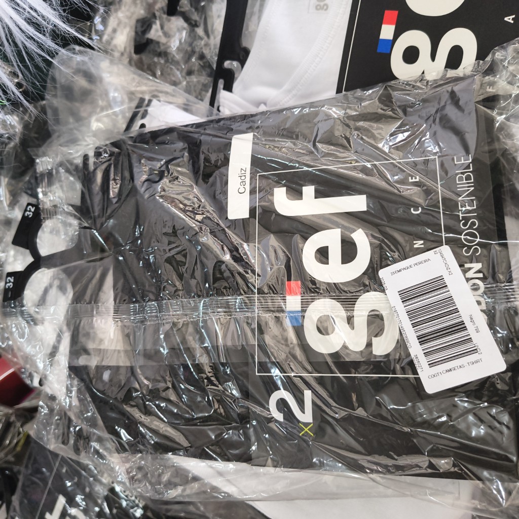 camisilla gef negra talla 32