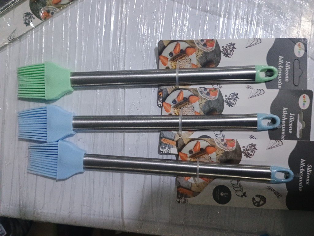 brocha de silicona asados