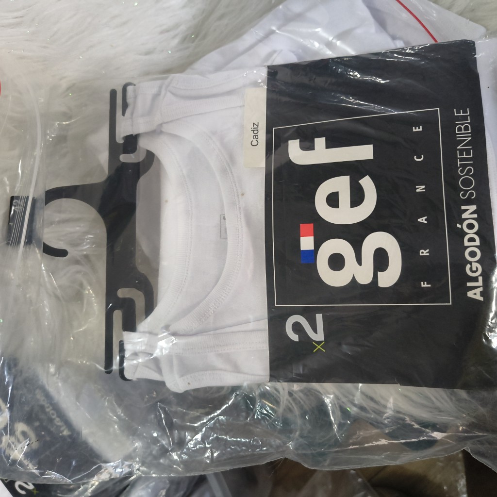 camisilla  blanca T 42