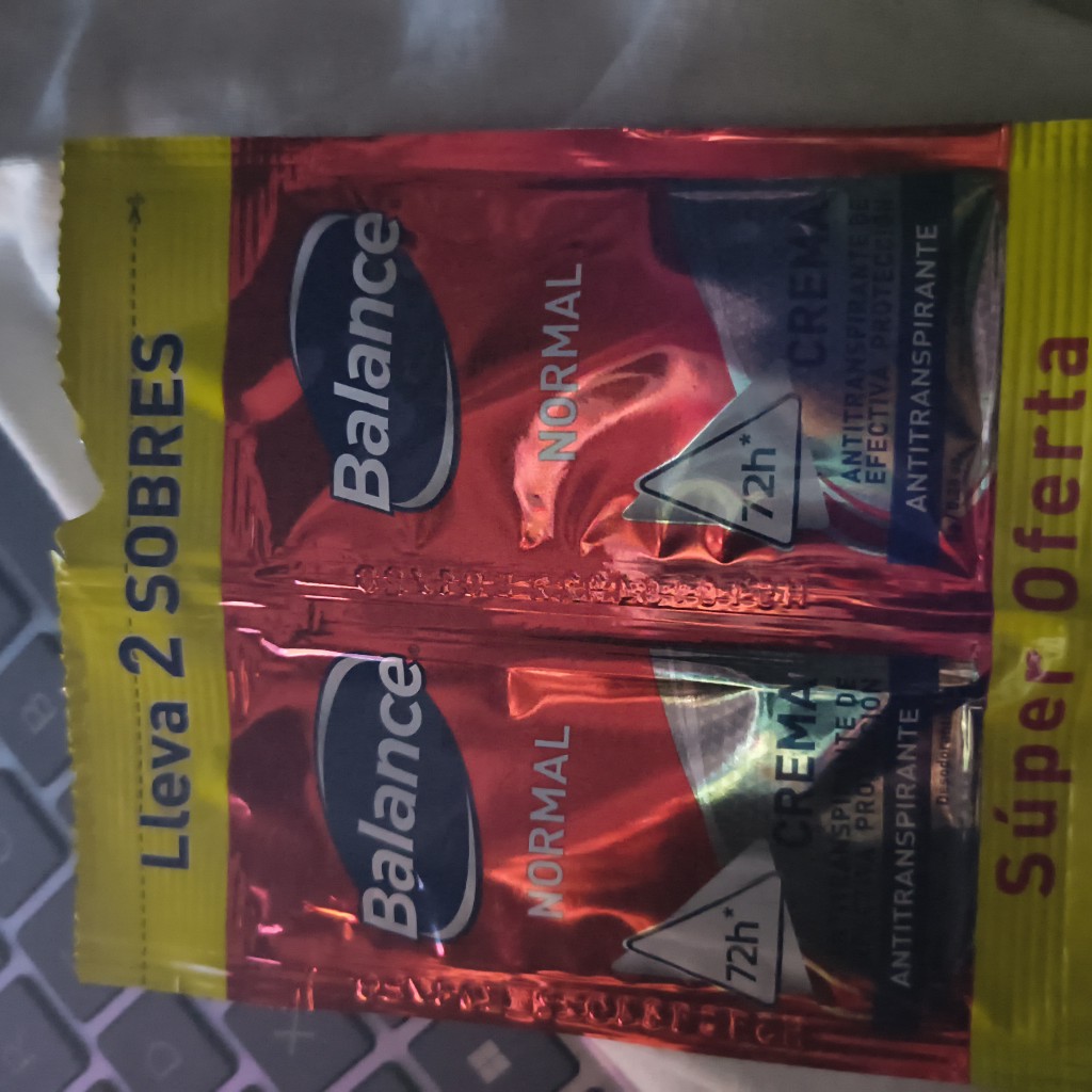 Balance normal crema x2 sobres