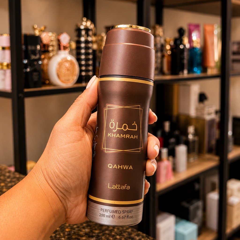 Lattafa - Body Spray Khamrah Qahwa 200ml