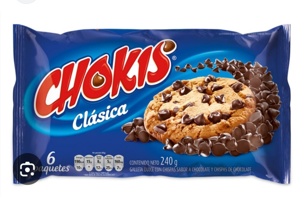 GALLETA CHOKI AZUL