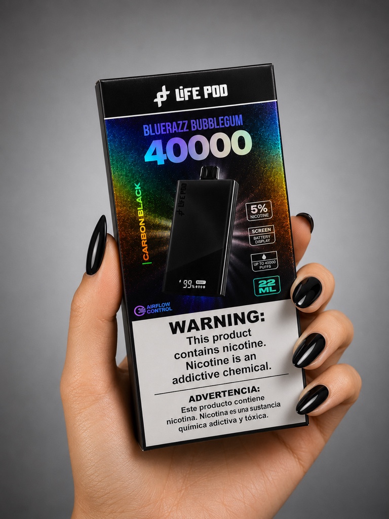 Life Pod The One Carbon 40K — BlueRazz Bubblegum