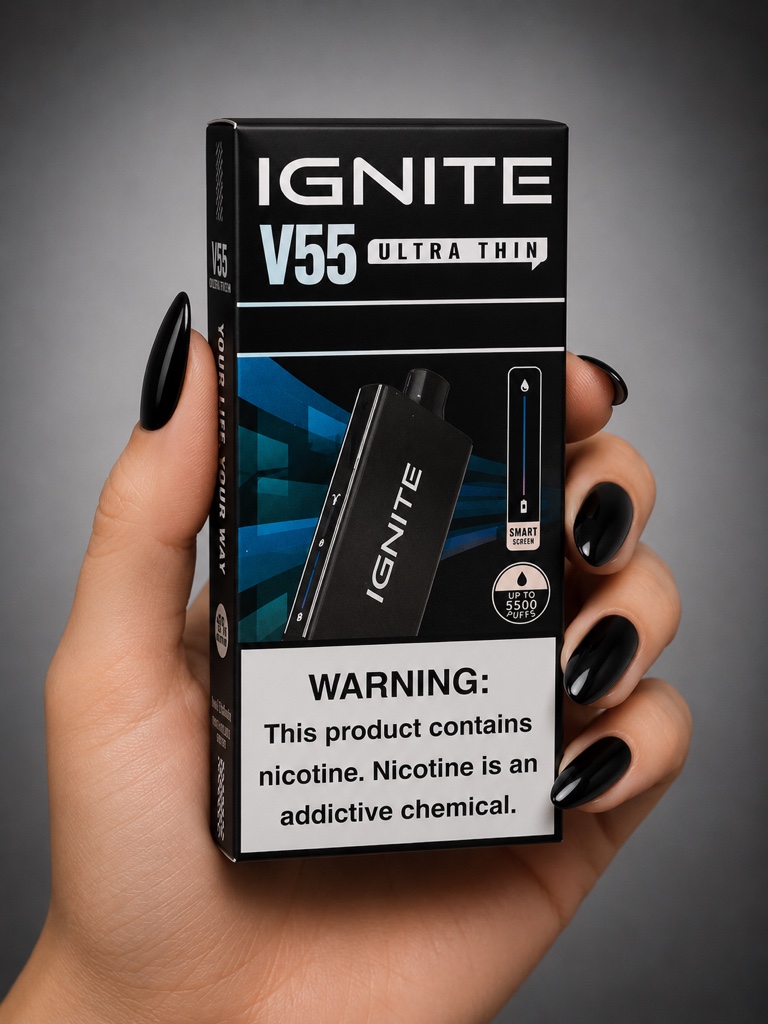 Ignite V55 Ultra Thin — Black Grape Apple Açaí