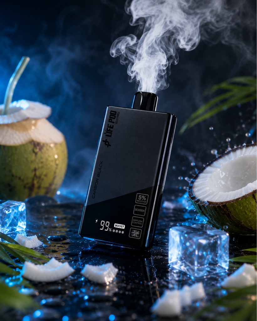 Life Pod 40 mil puffs  Coconut water