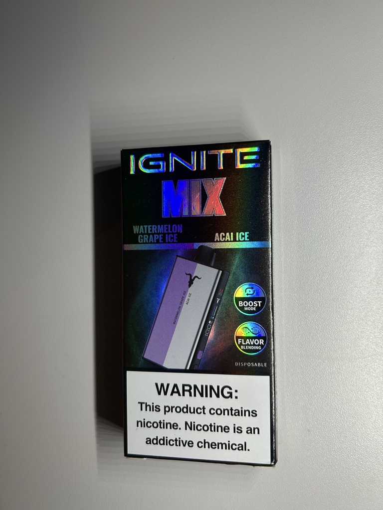 Watermelon Grape Ice / Açaí Ice – Ignite Mix 40K