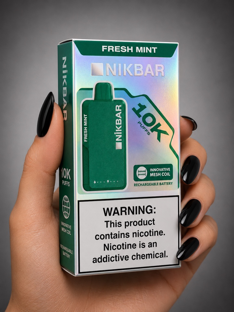 Nikbar 10 Mil Puffs – Fresh Mint