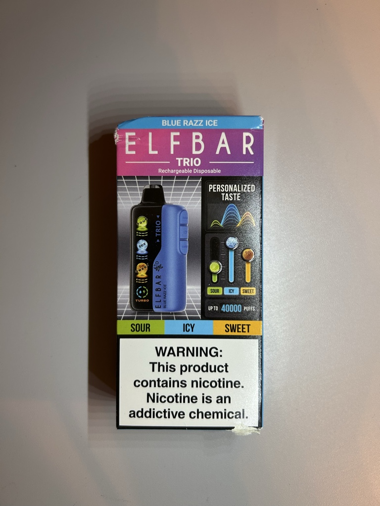 Blue Razz Ice – Elfbar Trio 40K