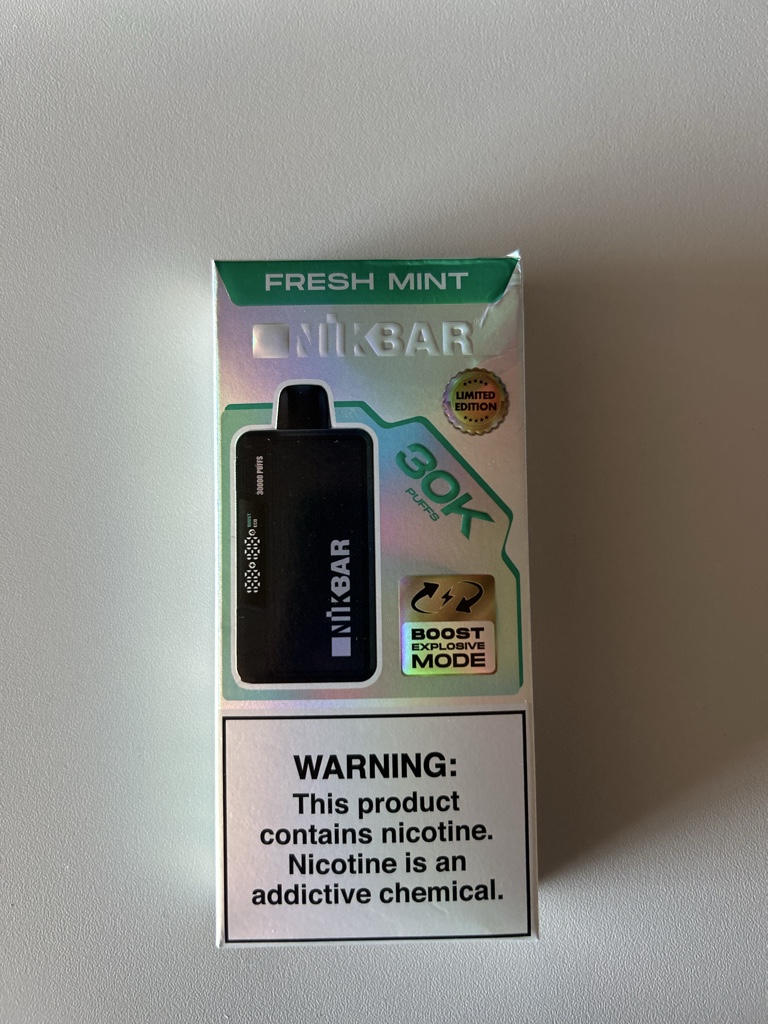 Fresh Mint  — Nik Bar 30K