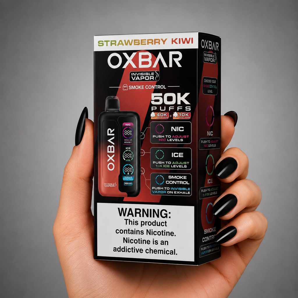 Oxbar 50K Invis Vapor — Strawberry Kiwi