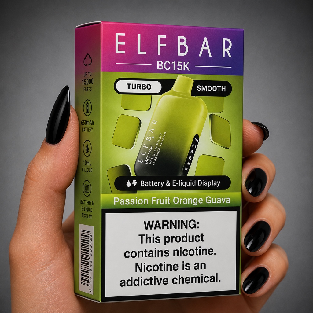 Elfbar BC 15K — Passion Fruit Orange Guava