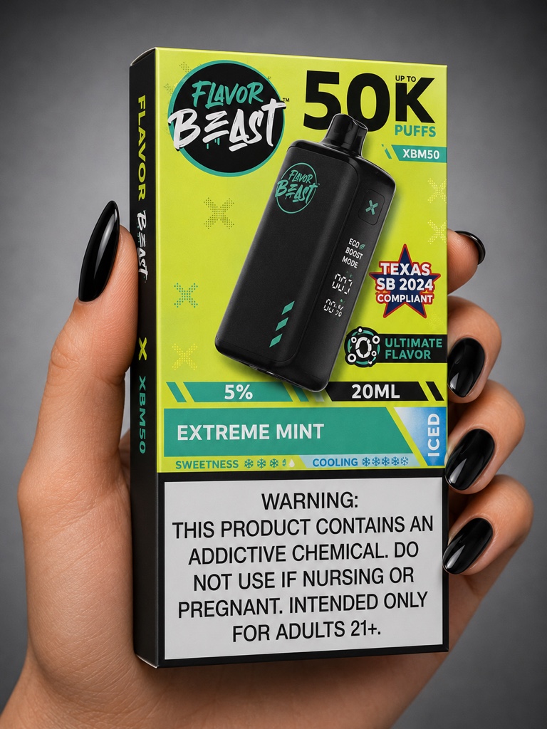 Flavor Beast 50 mil extreme Mint