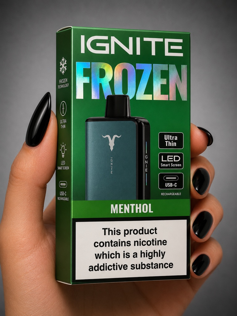Ignite Frozen Menthol 20 mil puffs