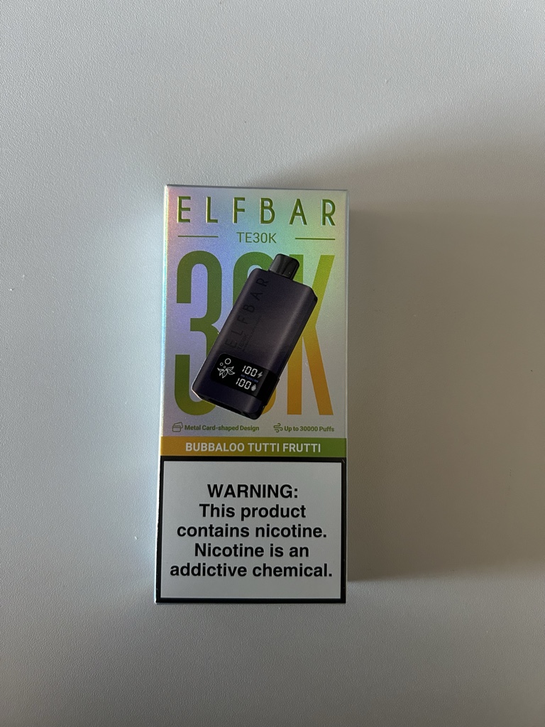 Bubbaloo Tutti Frutti | Elfbar TE30K