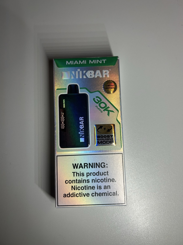 Miami Mint — Nik Bar 30K