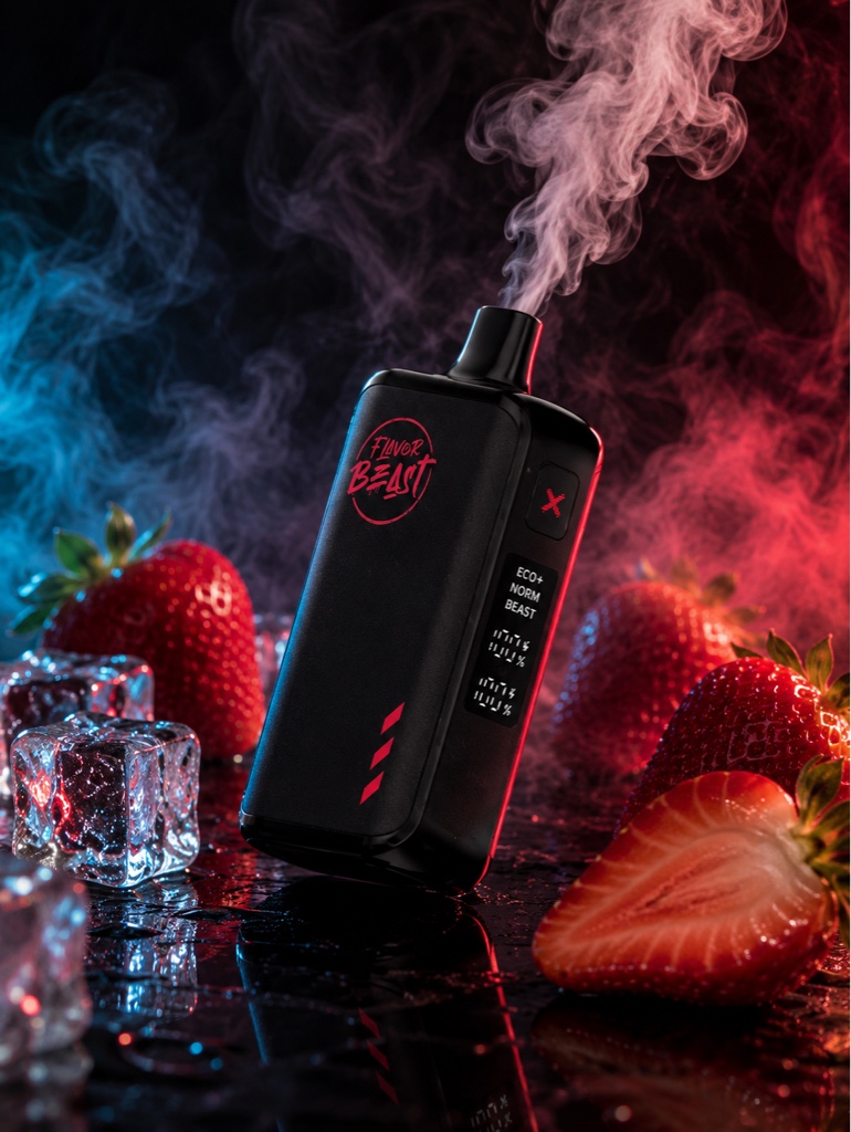 Flavor Beast 50 mil Sic Strawberry
