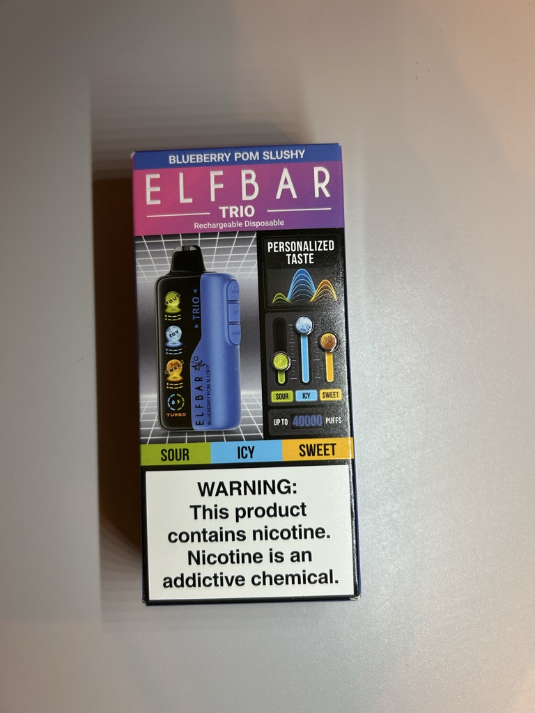 Blueberry Pom Slushy – Elfbar Trio 40K
