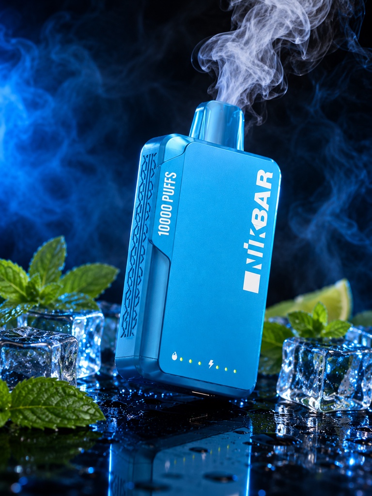 Nikbar 30 Mil Puffs – Icy Mint
