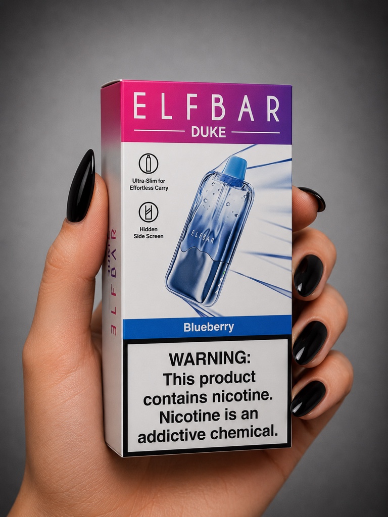 Elfbar Duke 35K — Blueberry Ice