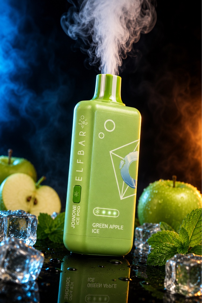 Refil Elfbar 25 mil Green Apple ice