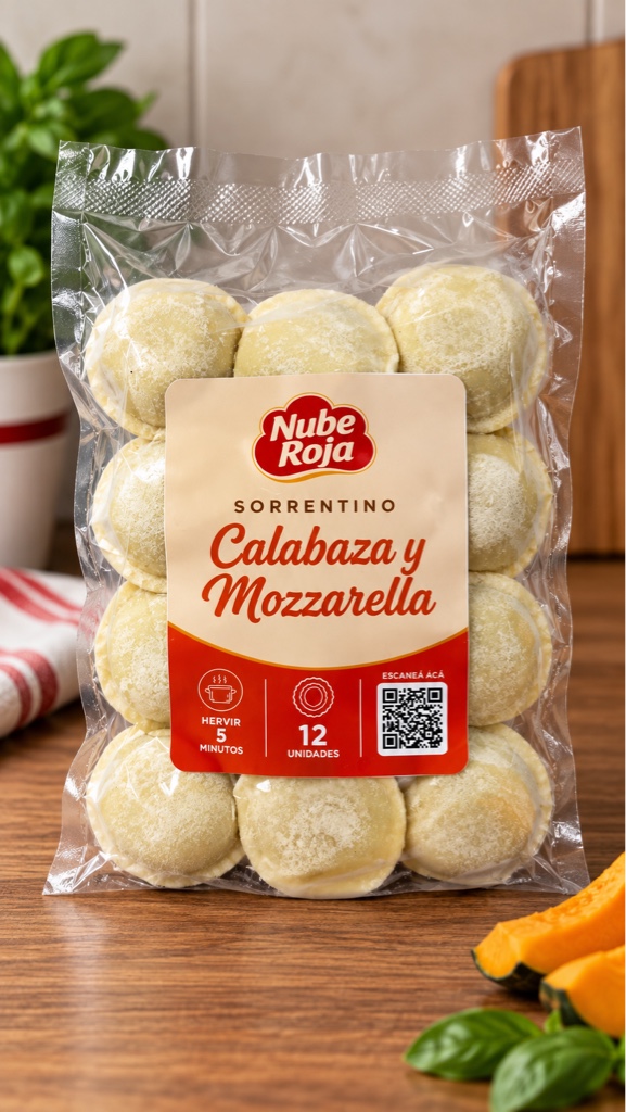 Sorrentino Calabaza y Mozzarella