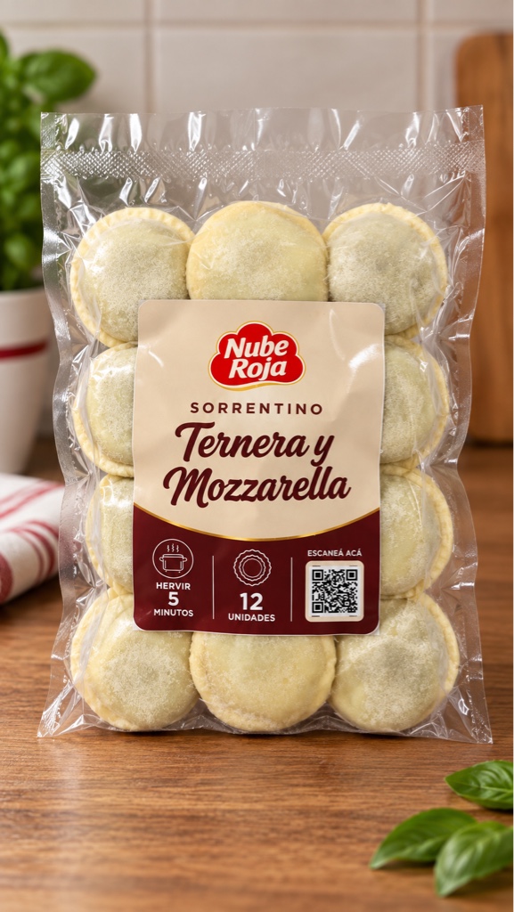 Sorrentino Ternera y Mozzarella