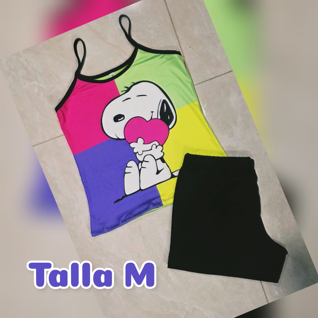 Pijama Snoopy tirantes talla M