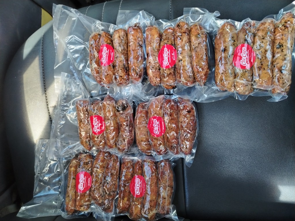 Choris ahumados 4 Unidades
