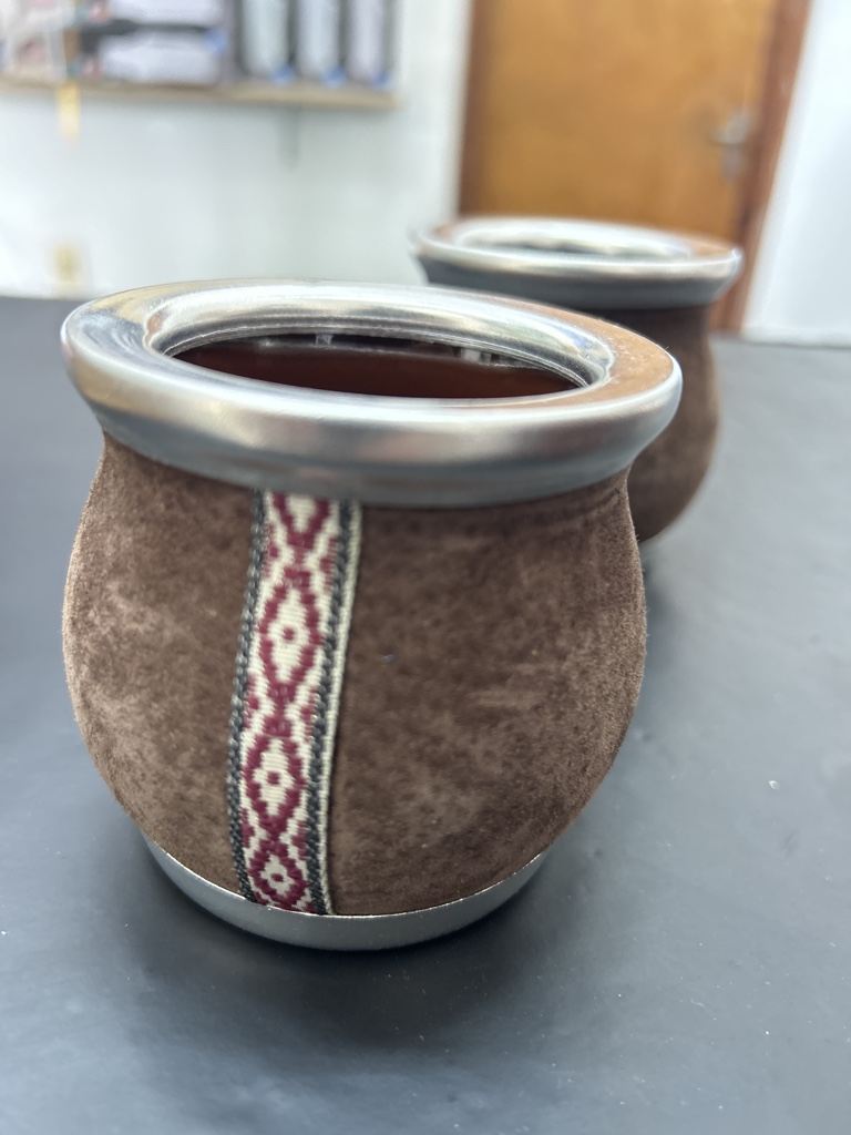 Mate cuero de chancho