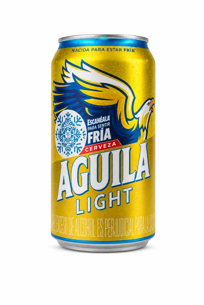 Aguila Light lata 330Cm3 x24 UDS