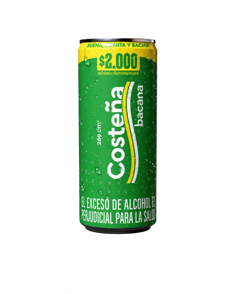Costeña Bacana lata 269cm3 x24 UDS