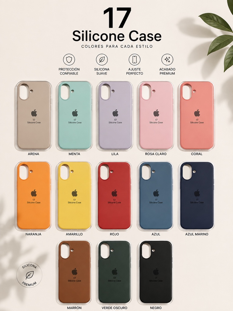 Silicone case iPhone 17