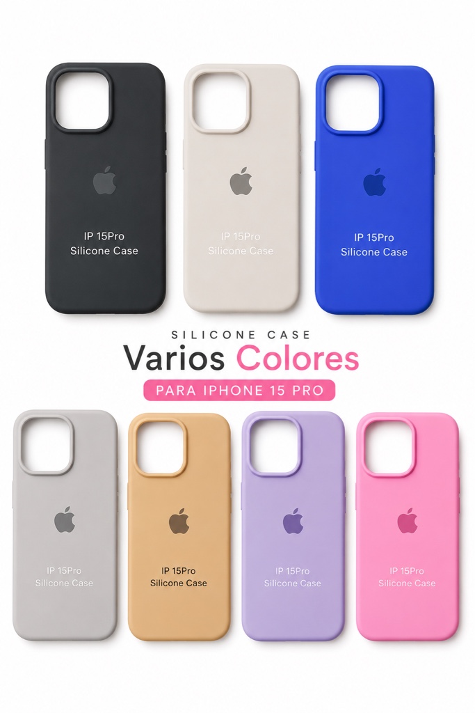 Silicone case IP 15 Pro