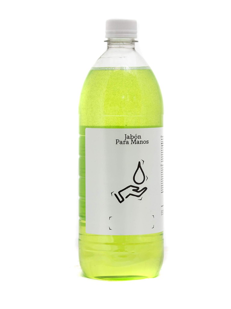 jabón para manos fresias xlt