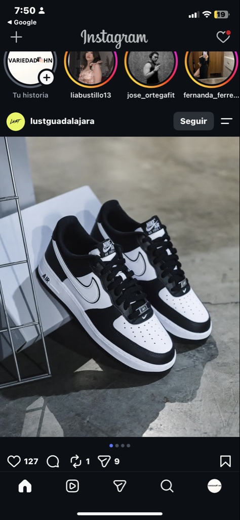 Nike air force one panda