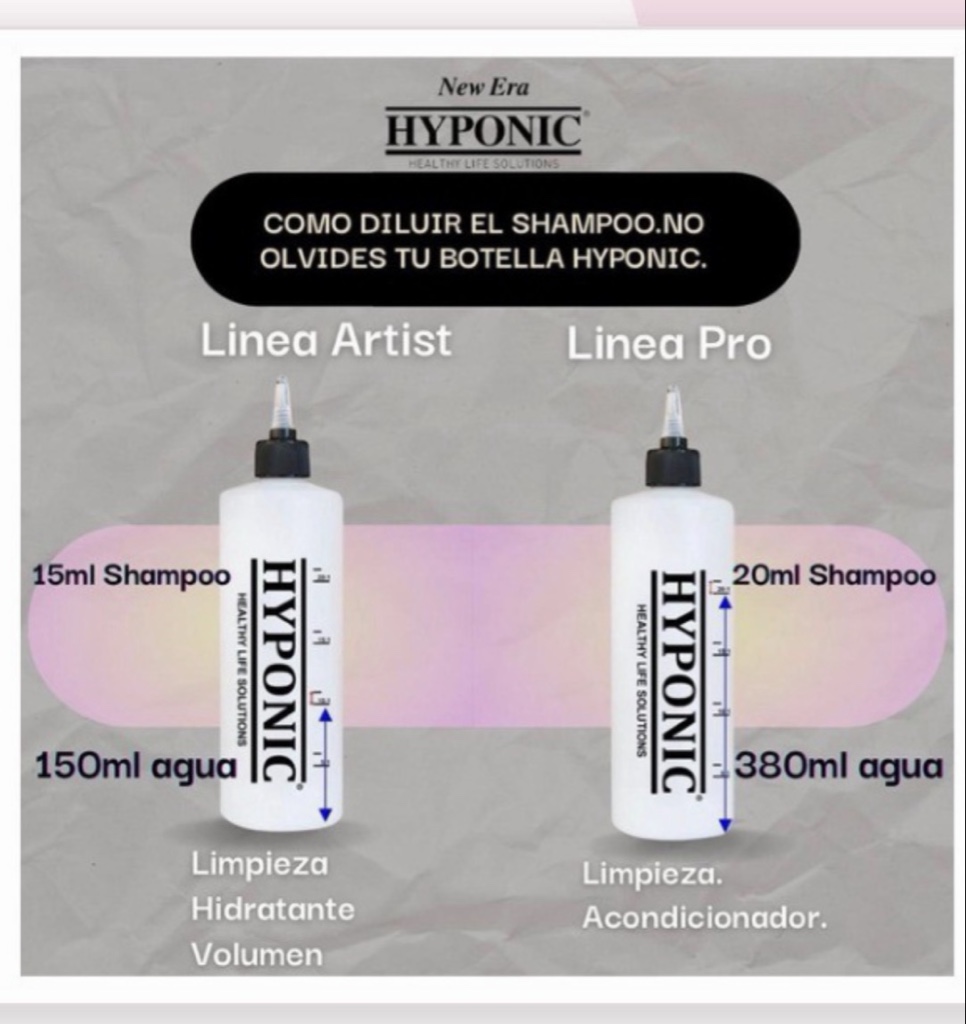 Botella de disolución HYPONIC